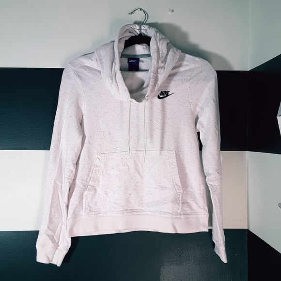 Nike Tops - NIKE Women's Speckled Cowl Neck Sweatshirt Size XS